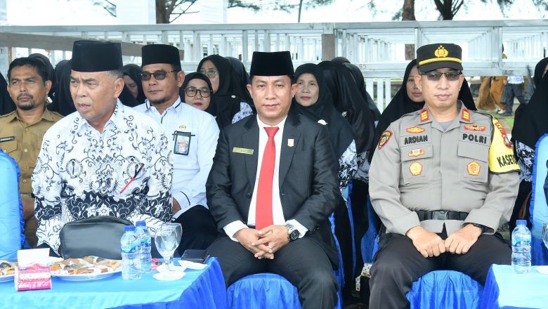KETUA DPRD KABUPATEN NATUNA MENGHADIRI UPACARA PERINGATAN HGN DAN HUT PGRI KE-79