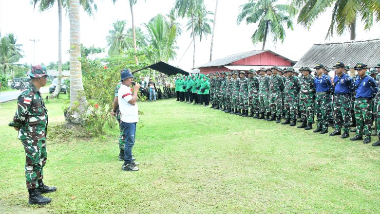 KETUA DPRD KABUPATEN NATUNA HADIRI KEGIATAN GELAR KARYA BAKTI DI PANTAI TELUK SELAHANG