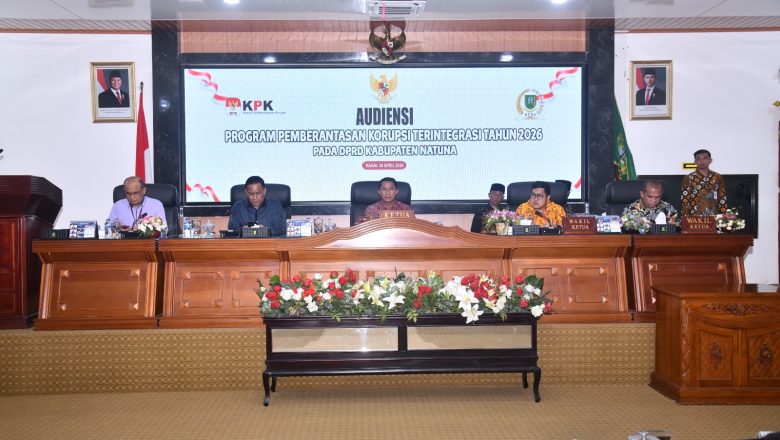 DPRD KABUPATEN NATUNA TERIMA AUDIENSI KPK REPUBLIK INDONESIA