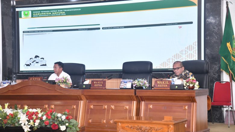 KOMISI III BERSAMA KOMISI I DAN II DPRD KABUPATEN NATUNA GELAR RAPAT PEMBAHASAN RAPBD PERUBAHAN KABUPATEN NATUNA TA. 2026
