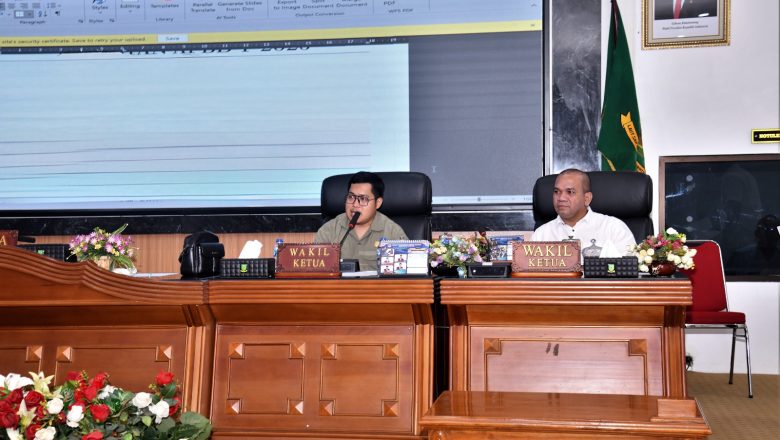 KOMISI I BERSAMA KOMISI II DAN III DPRD KABUPATEN NATUNA GELAR RAPAT PEMBAHASAN RAPBD PERUBAHAN KABUPATEN NATUNA TA. 2026